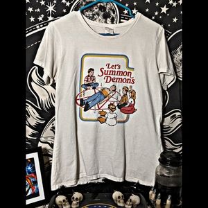 Let's Summon Demons T-shirt Size Large